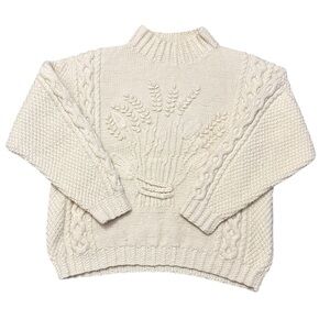 NWOT Vintage 1990’s Inverallan Hand Knit Sweater